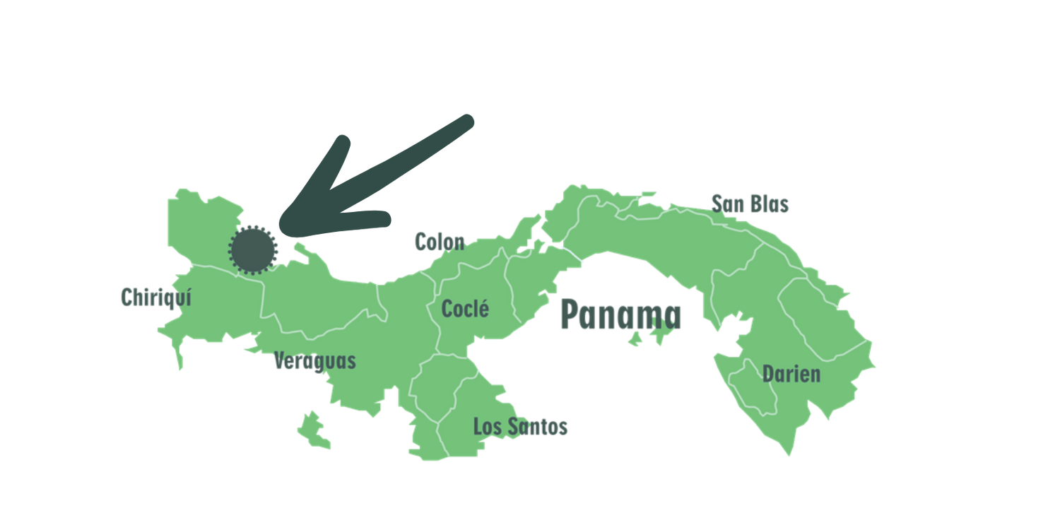Karte Panama
